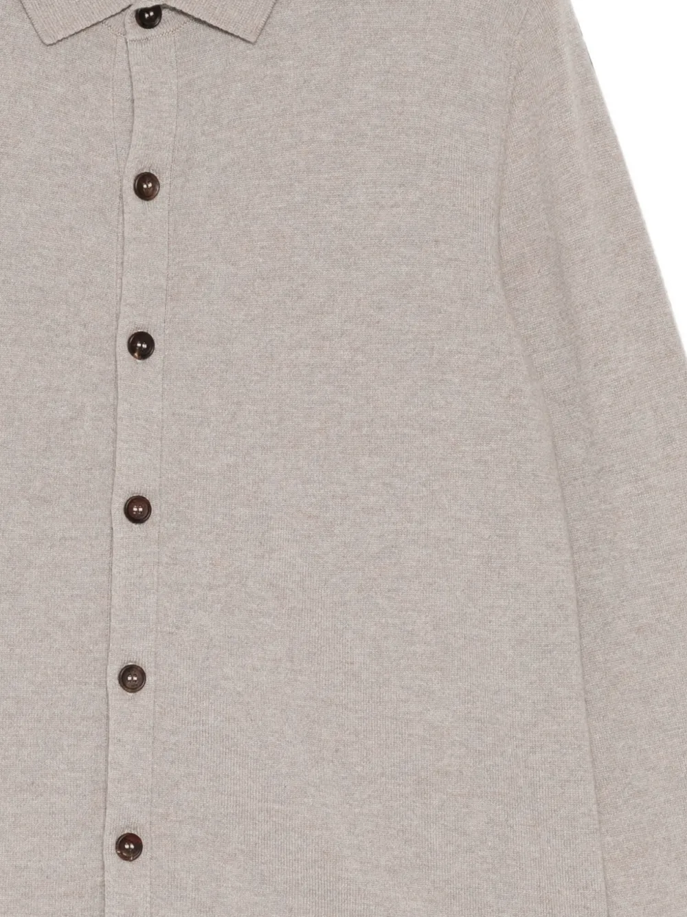 N.Peal Putney poloshirt Grijs