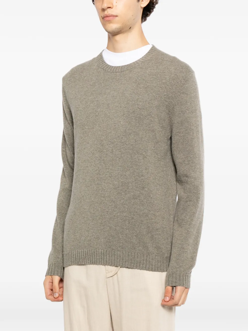 N.Peal Sweater met print Groen