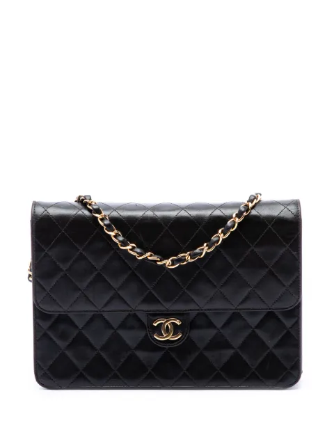 CHANEL Pre-Owned 1997-1999 Medium CC Quilted Lambskin Single Flap shoulder bag