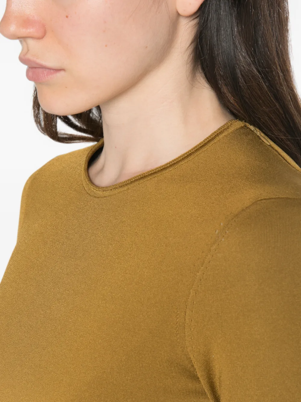 TOM FORD Trui met ceintuur en lange mouwen Beige