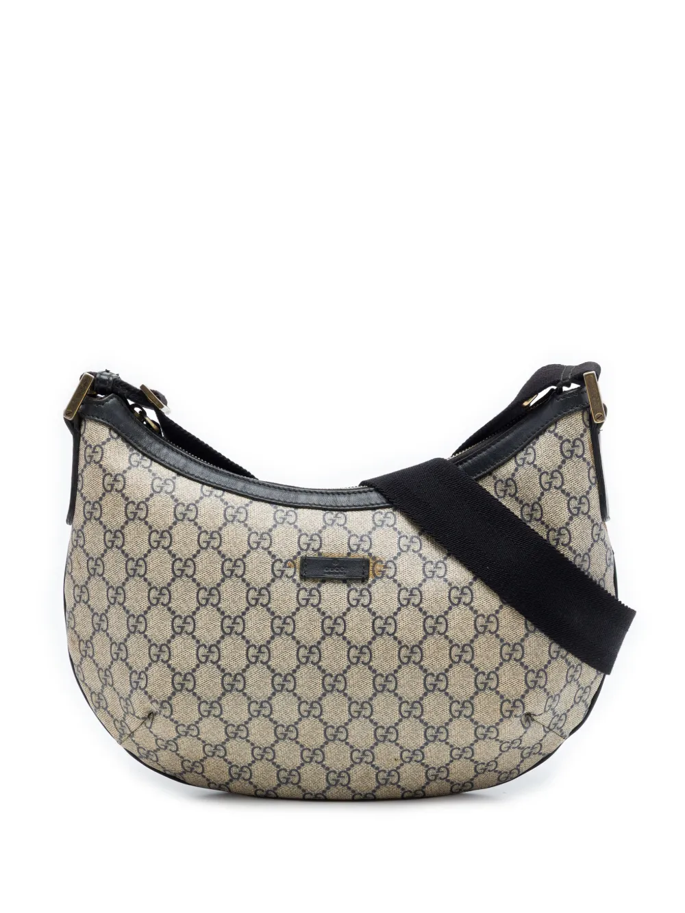 Gucci Pre-Owned Borsa a tracolla in tessuto GG Supreme 2016-2026 - Toni neutri