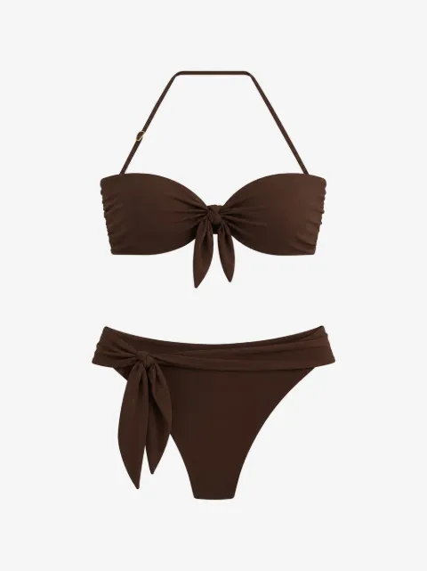 Isolda Conjunto de biquíni Scrunchy