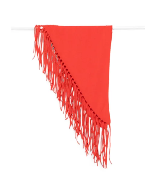 P.A.R.O.S.H. fringe-trim triangular scarf