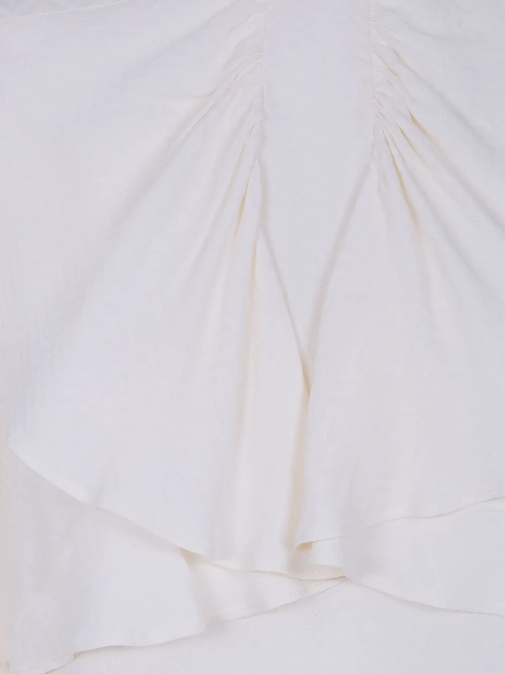 TWINSET Blouse met ruches Beige