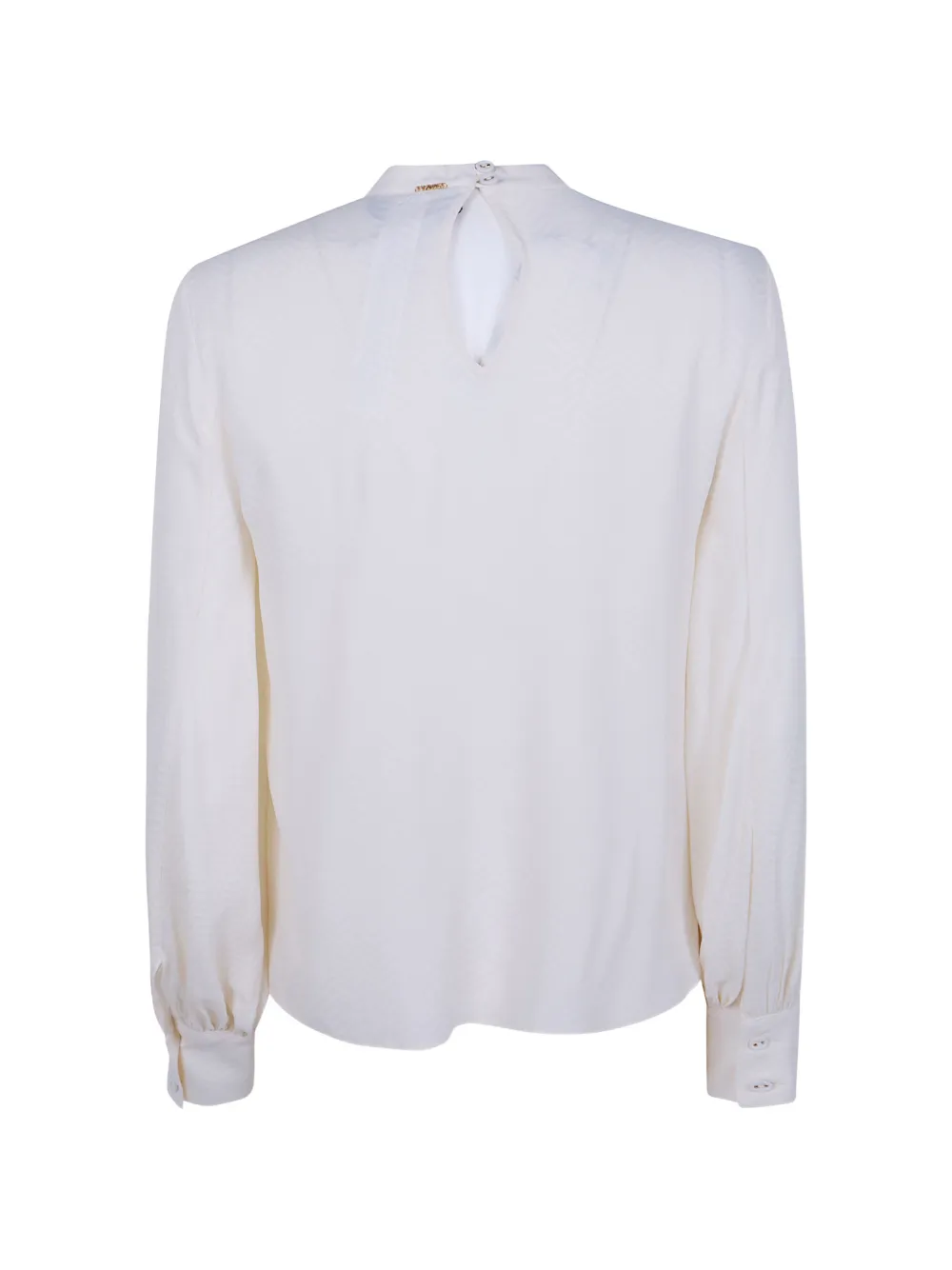 TWINSET Blouse met ruches Beige