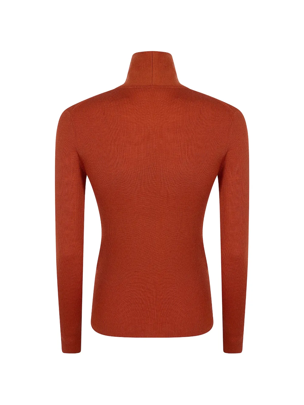 P.A.R.O.S.H. Ribgebreide trui met strik Oranje