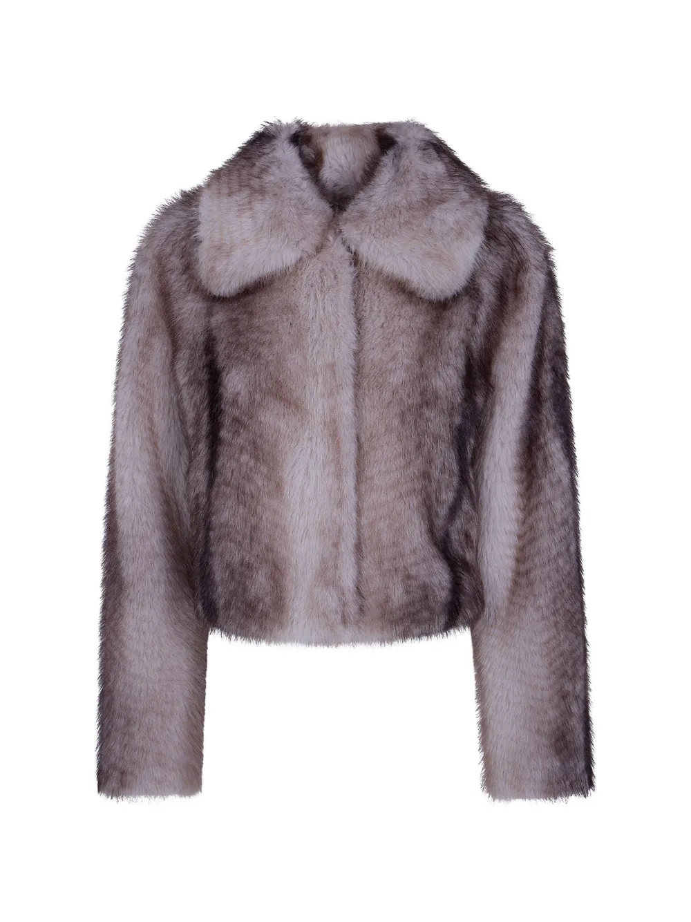 TWINSET faux-fur Animal Shade coat - Marrone