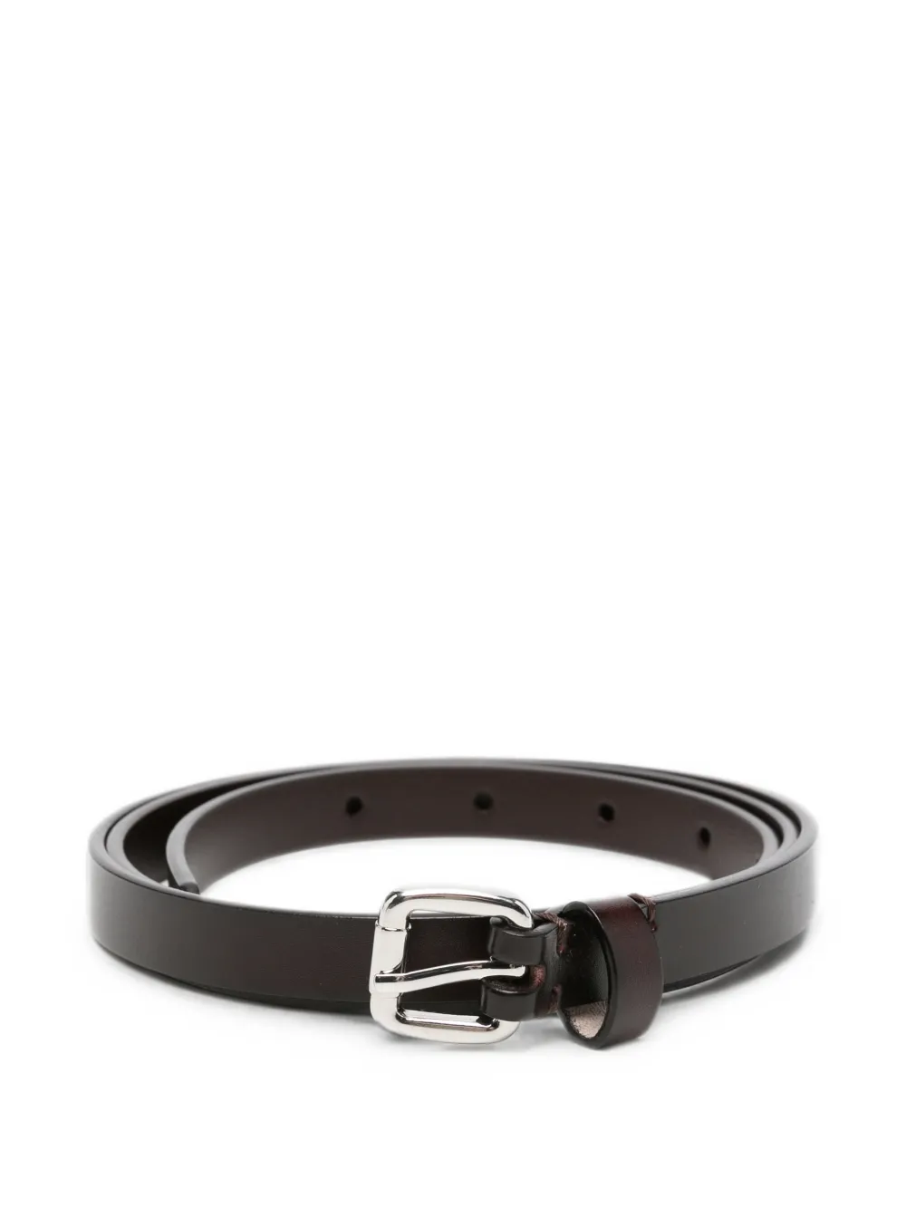P.A.R.O.S.H. buckle-fastening leather belt - Marrone