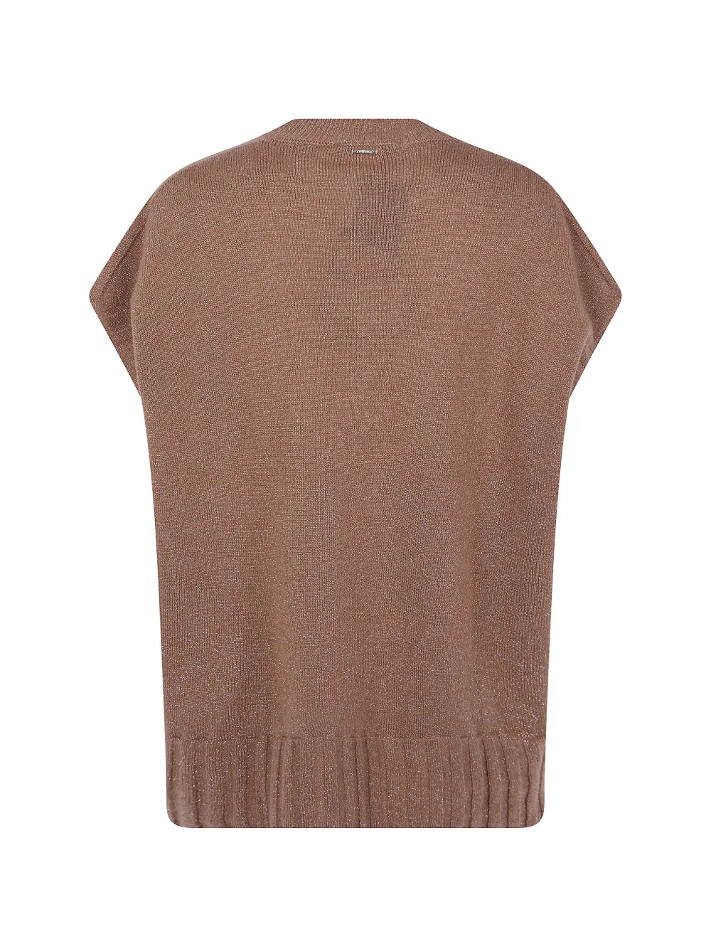 TWINSET Lurex gebreide spencer Bruin