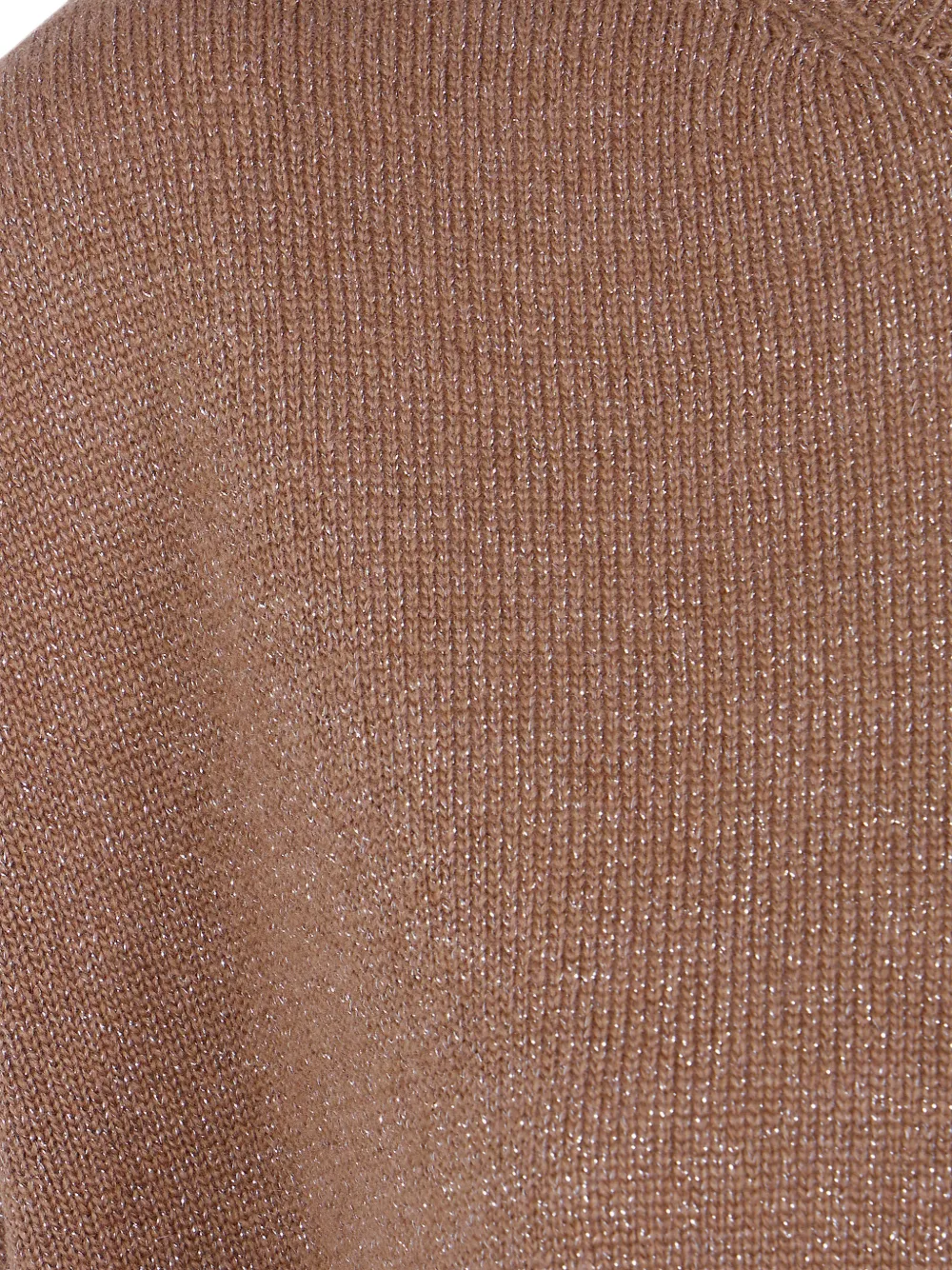TWINSET Lurex gebreide spencer Bruin