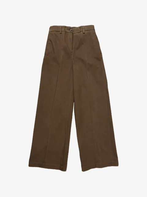 Eleventy wide-leg tailored trousers
