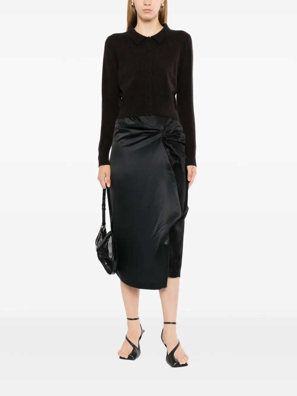 N.Peal Thea vest Bruin