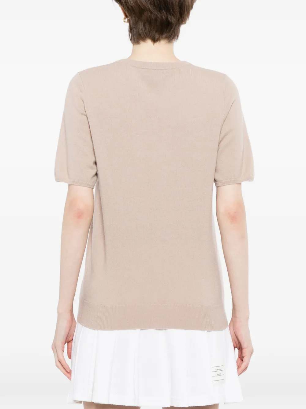 N.Peal Milly kasjmier T-shirt Beige