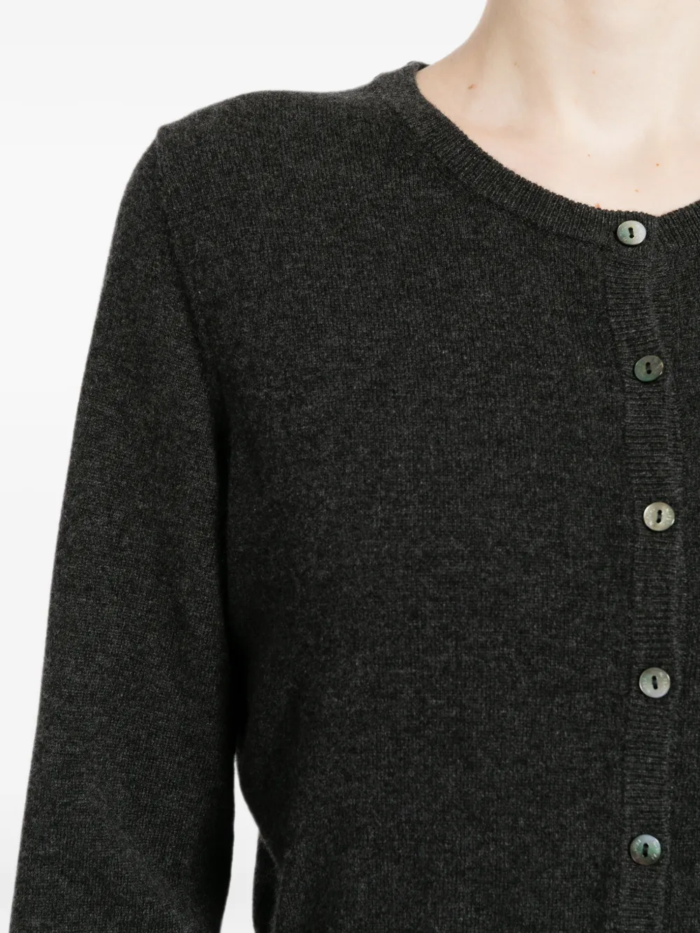 N.Peal Ivy cropped vest Grijs