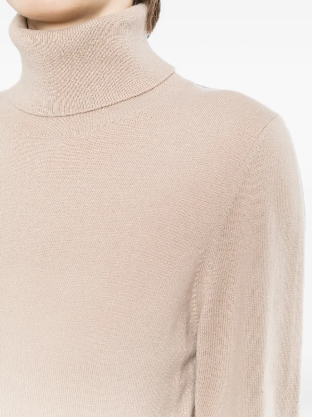 N.Peal Luna top met col Beige