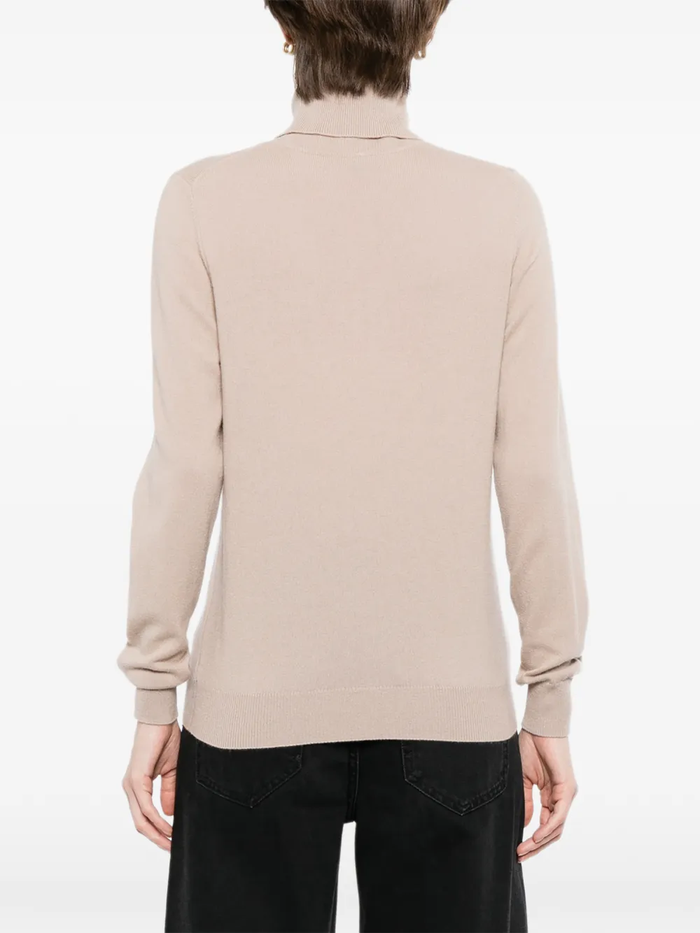 N.Peal Luna top met col Beige