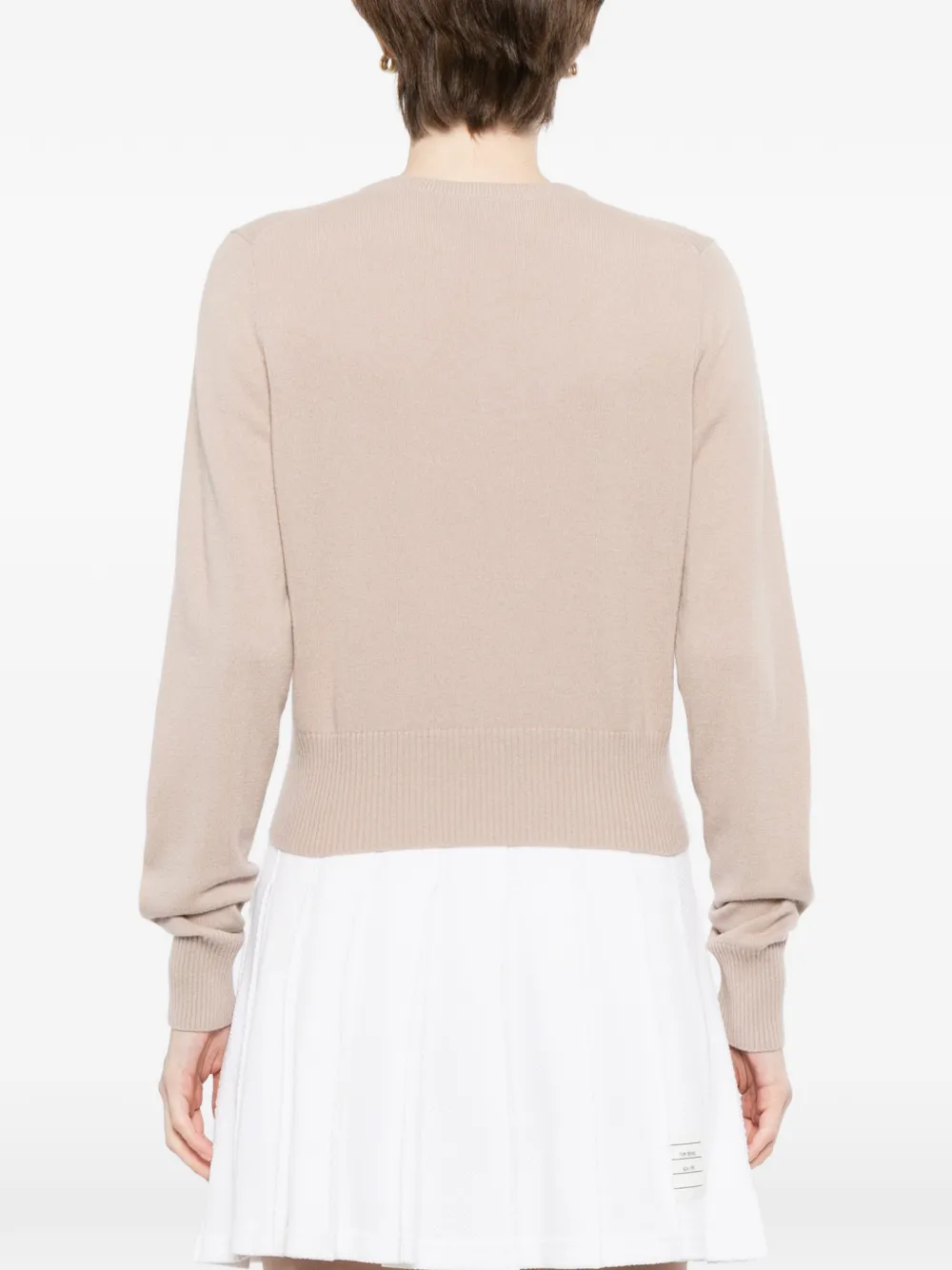 N.Peal Ivy cropped vest Beige