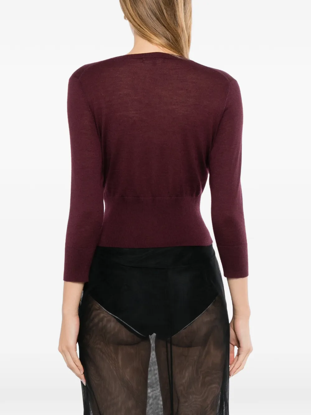 N.Peal Darcie vest Rood