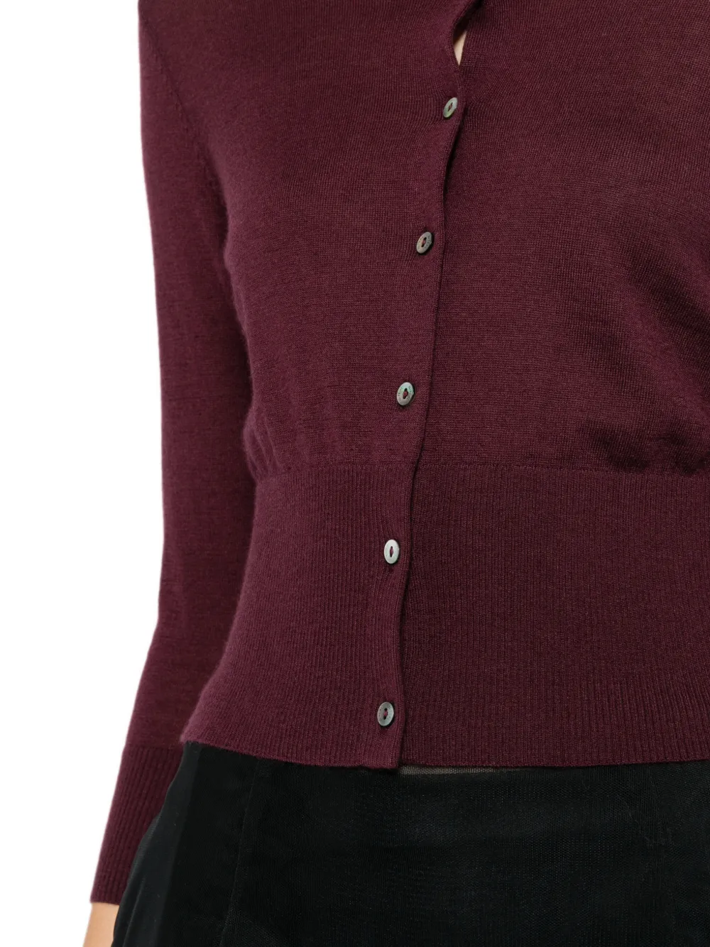 N.Peal Darcie vest Rood