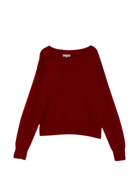 N.Peal Pullover mit U-Boot-Ausschnitt