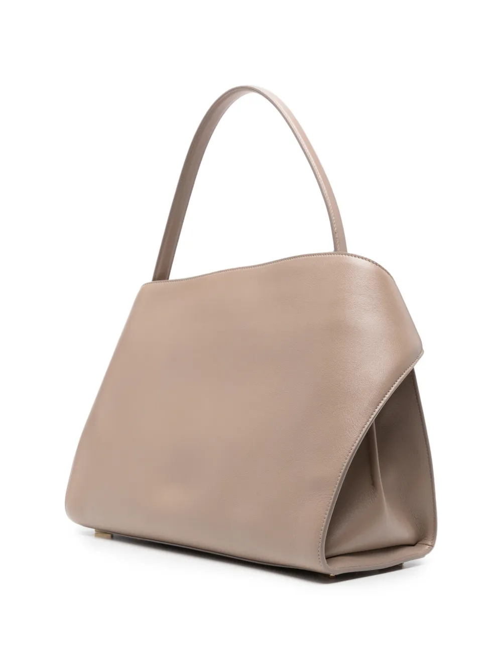 Ferragamo Hug leren schoudertas Beige