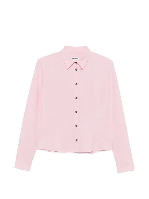 Jil Sander 긴소매 버튼 업 셔츠