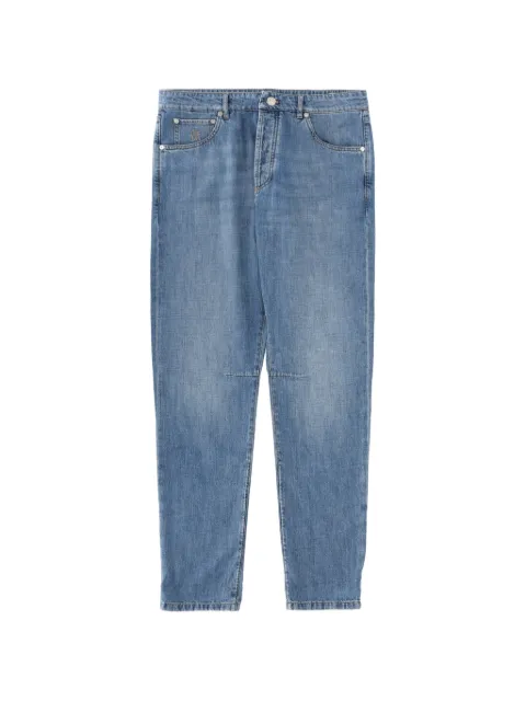Brunello Cucinelli lightweight denim five-pocket trousers