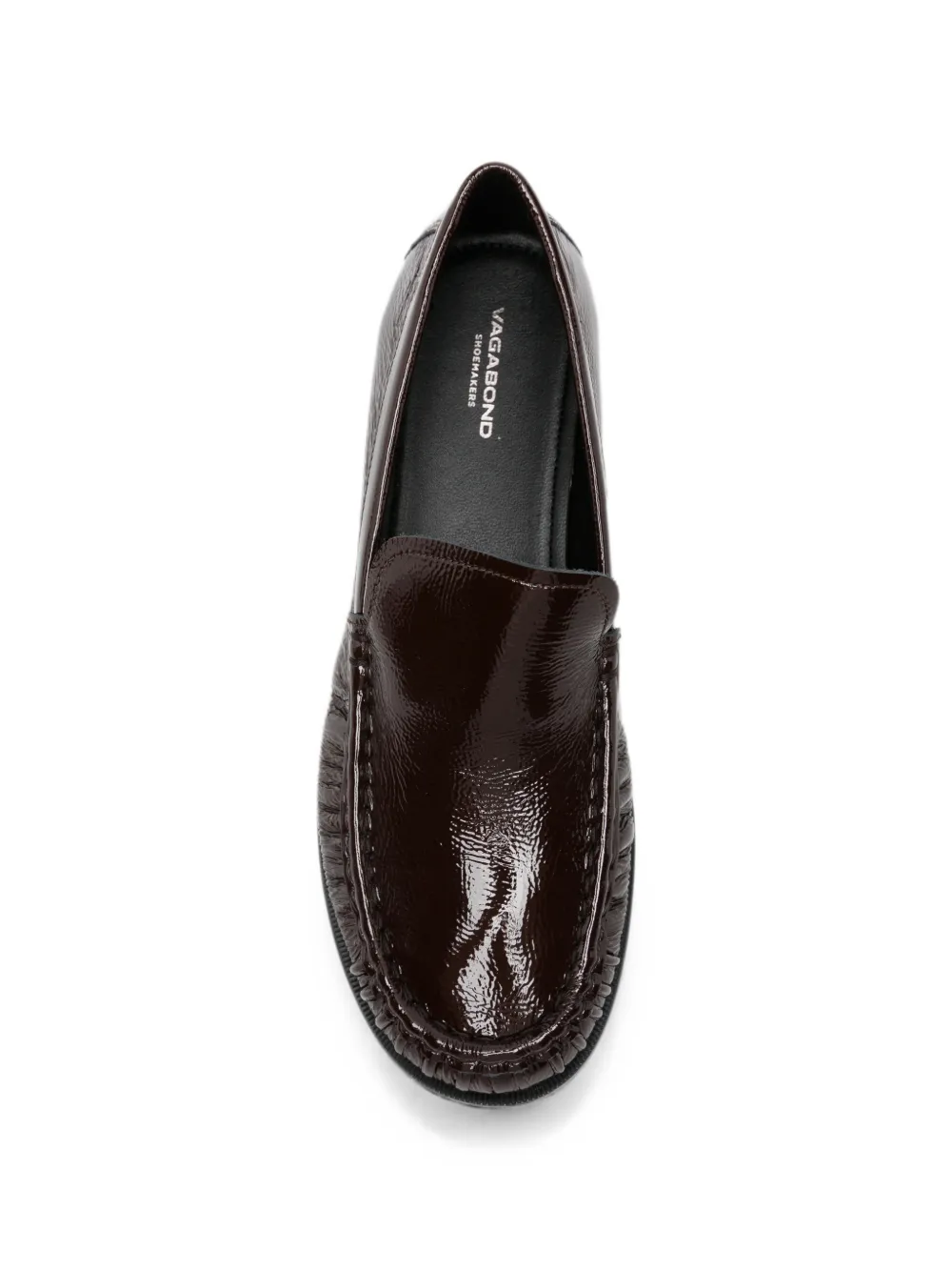 VAGABOND crinkled-finish loafers Bruin