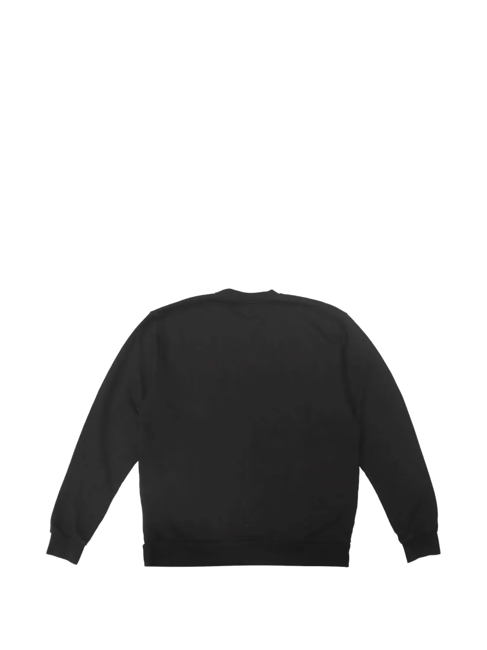Htc Los Angeles Lil sweater met logoprint en ronde hals Zwart