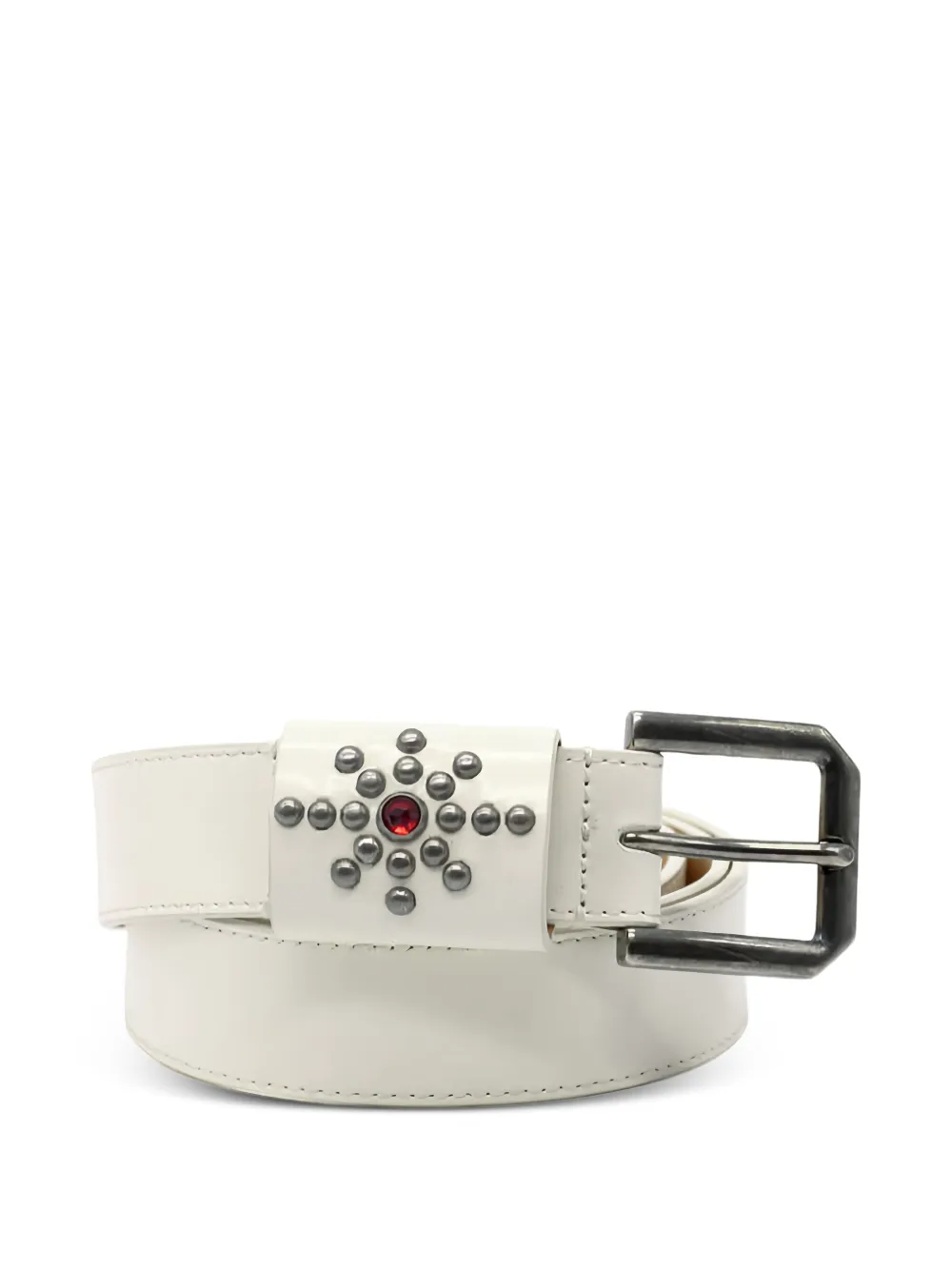 Htc Los Angeles studded leather belt - Toni neutri