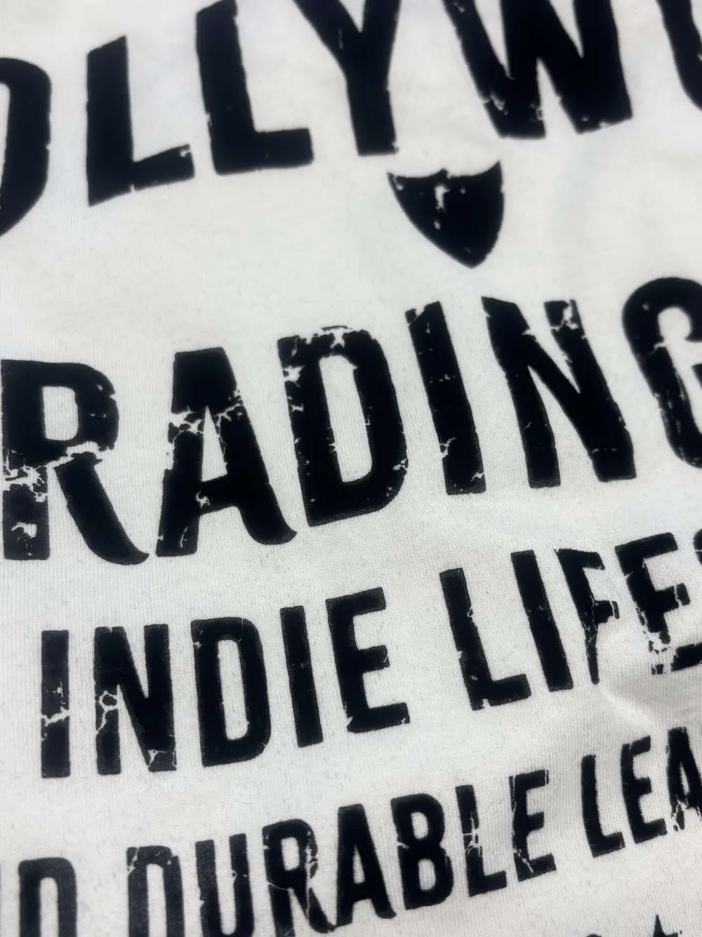 Htc Los Angeles T-shirt met print Beige
