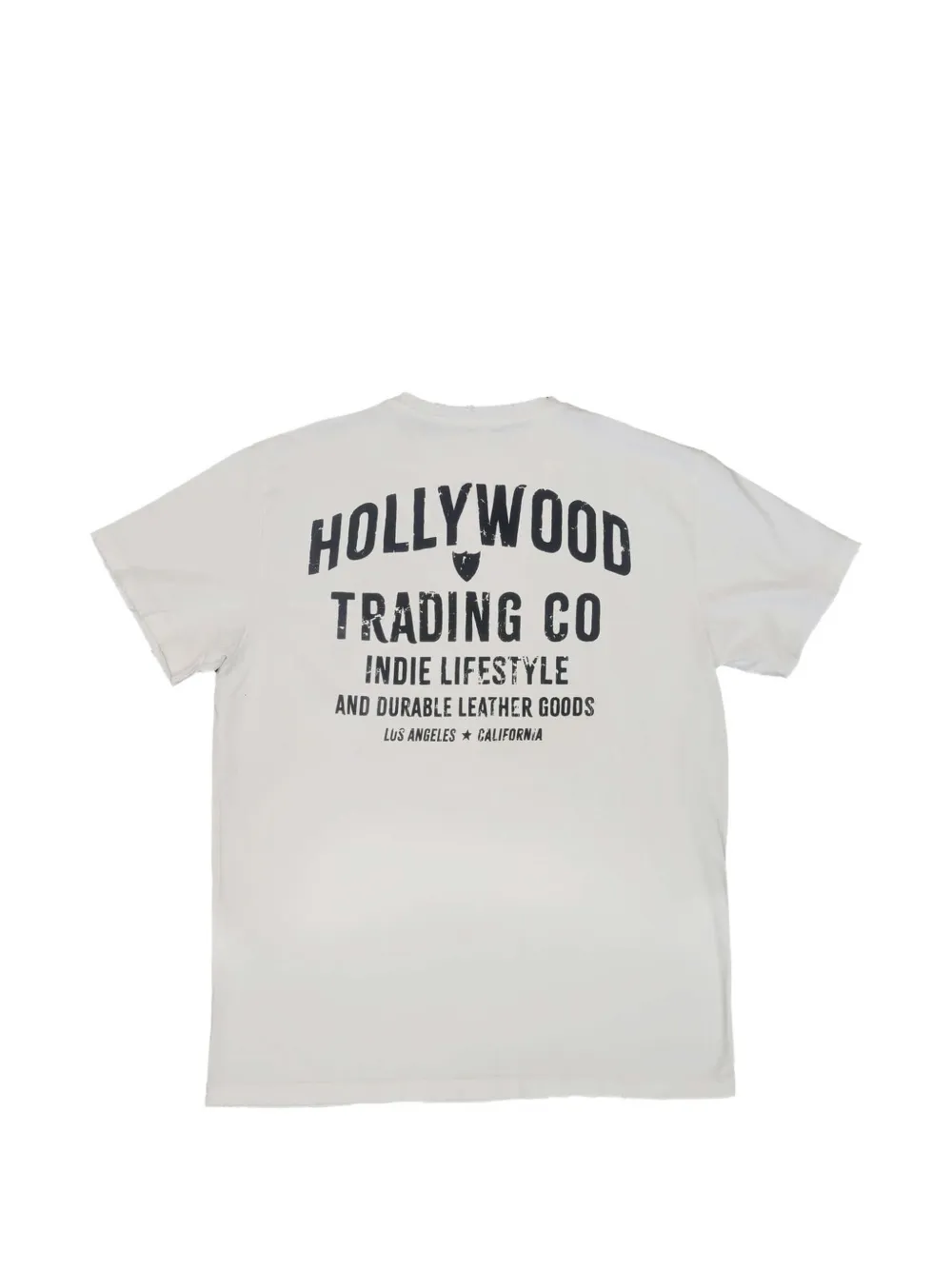 Htc Los Angeles T-shirt met print Beige