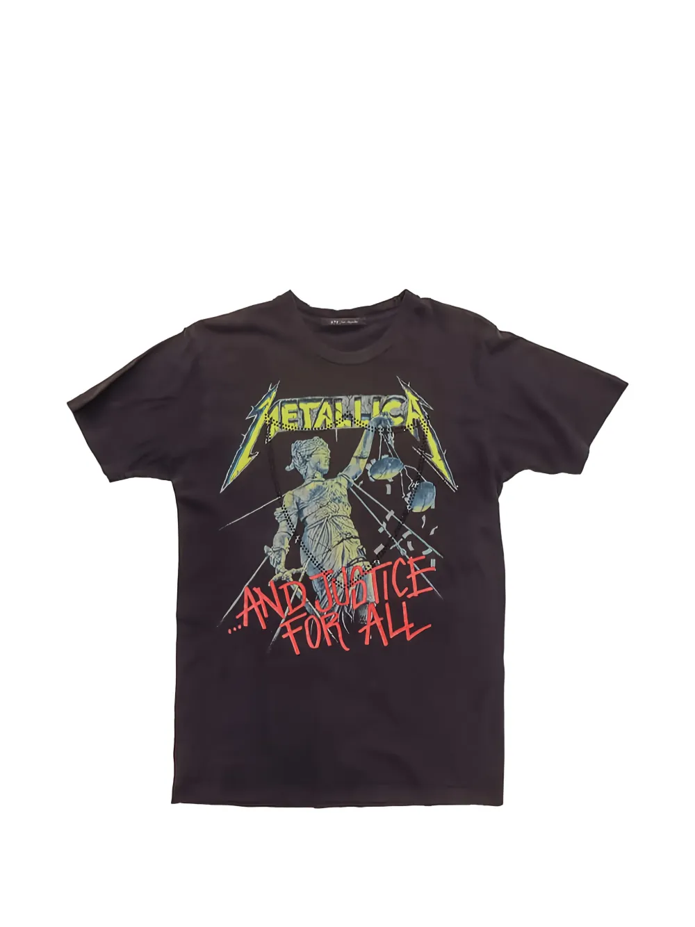 Htc Los Angeles studded Metallica-print T-shirt - Nero