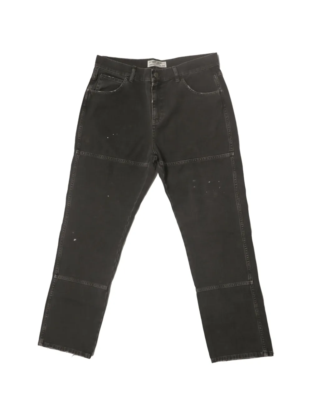 Htc Los Angeles stonewashed panelled jeans - Grigio