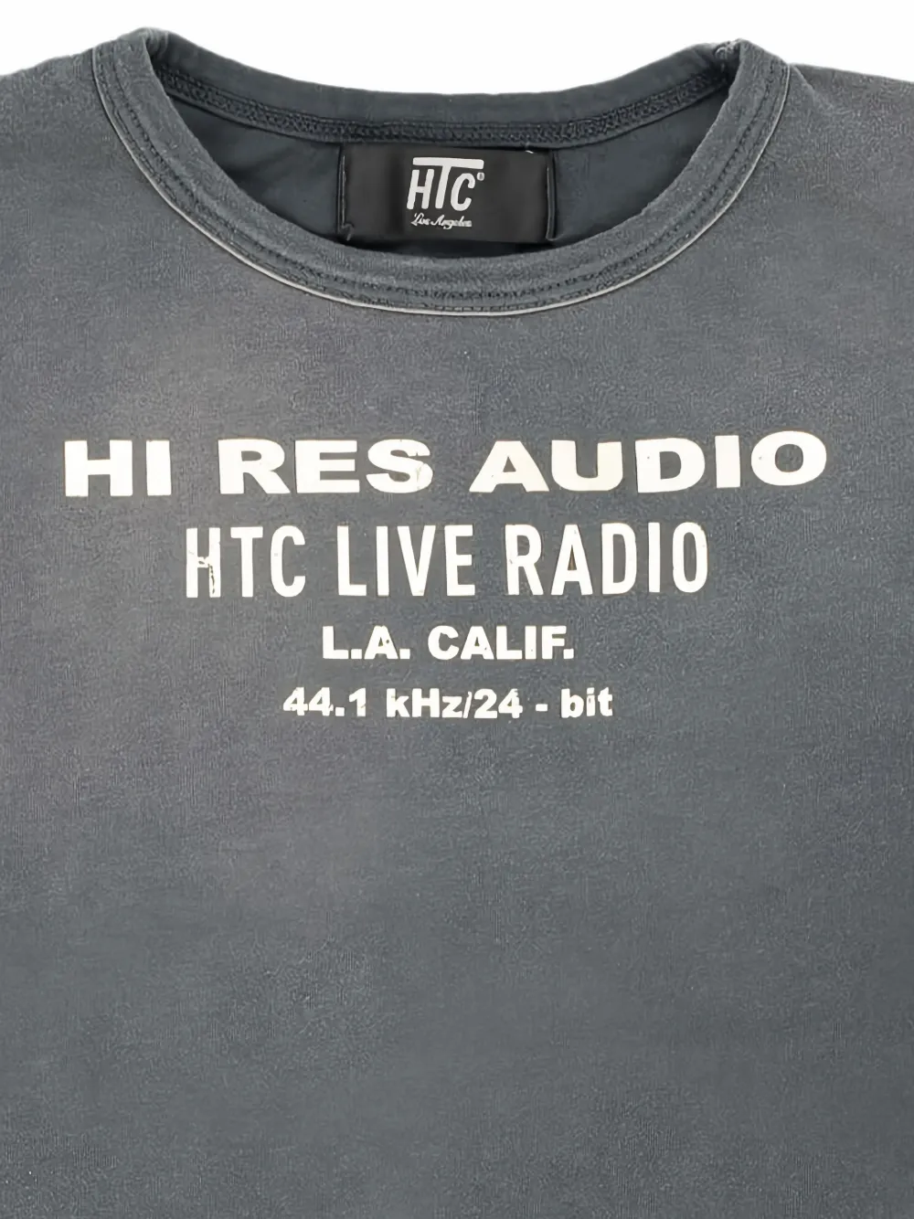 Htc Los Angeles T-shirt met logoprint Grijs