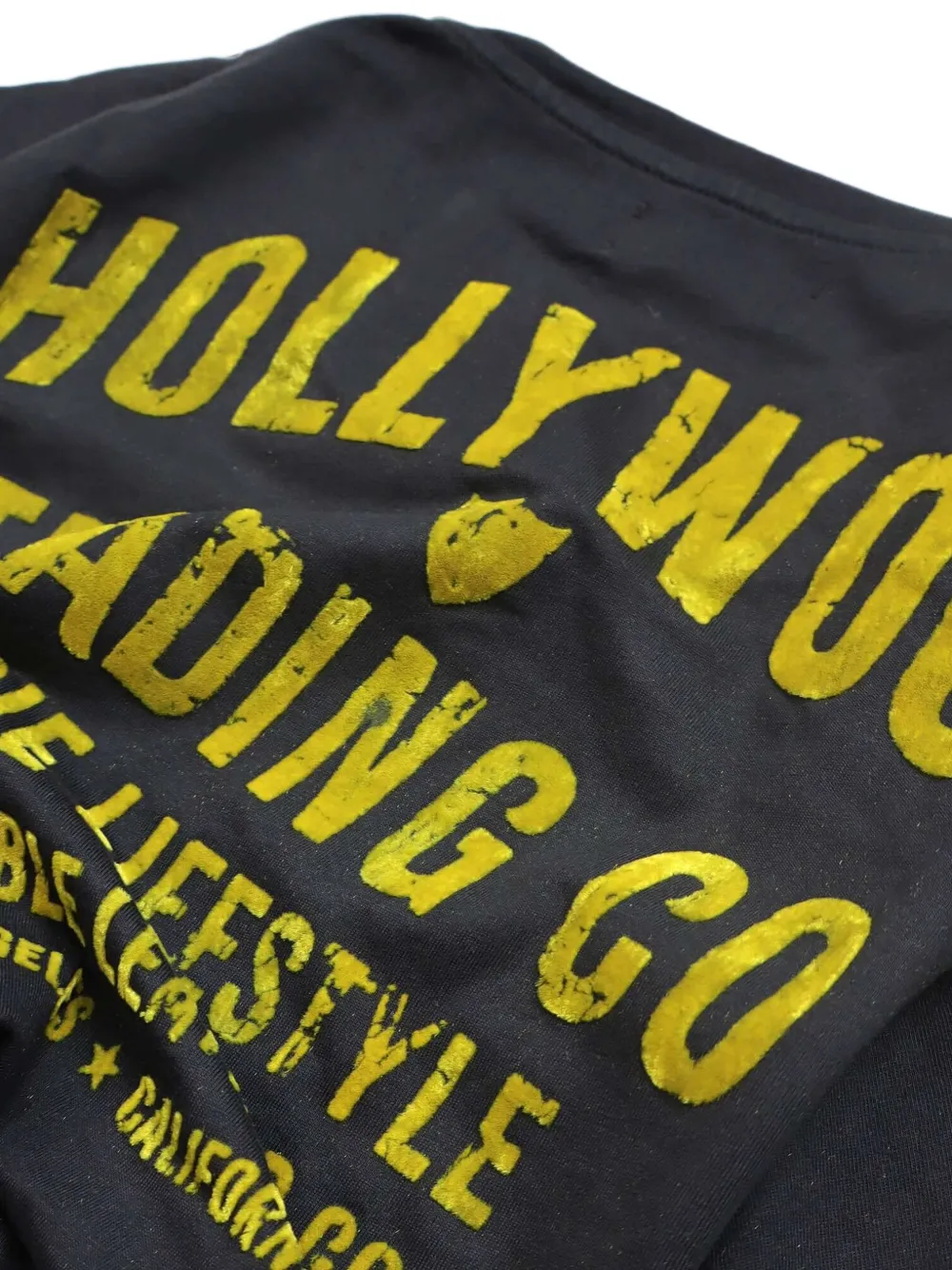 Htc Los Angeles T-shirt met print Zwart