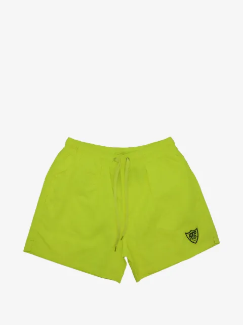 Htc Los Angeles logo-patch drawstring swim shorts