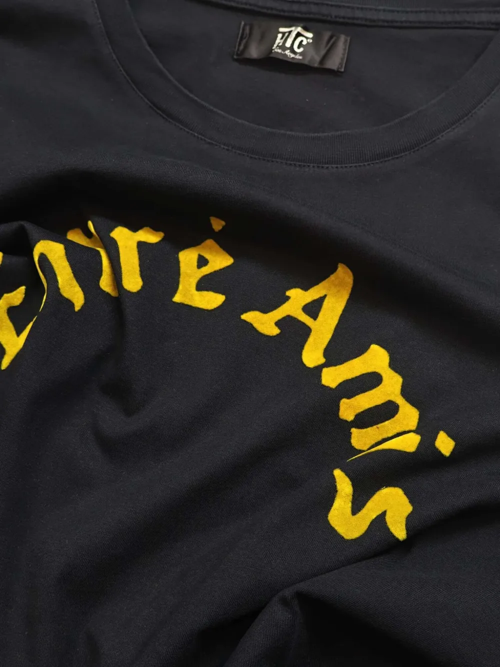 Htc Los Angeles T-shirt met print Zwart