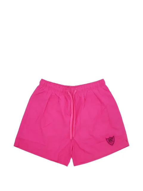 Htc Los Angeles logo-patch drawstring swim shorts