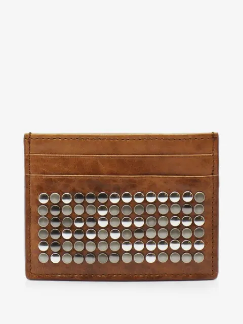 Htc Los Angeles 5.000 stud-embellished leather card holder