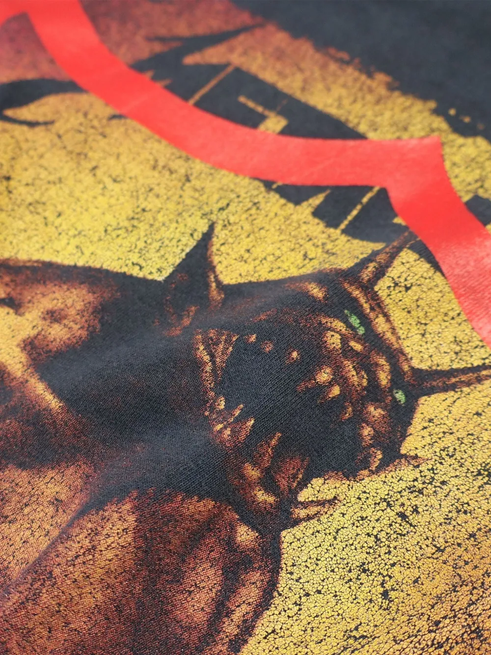 Htc Los Angeles T-shirt met grafische print en logo-detail Zwart
