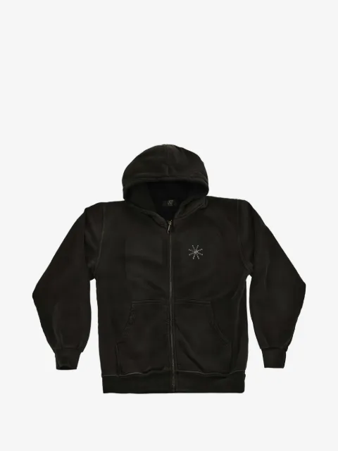 Htc Los Angeles American Black Sun zip-up hoodie