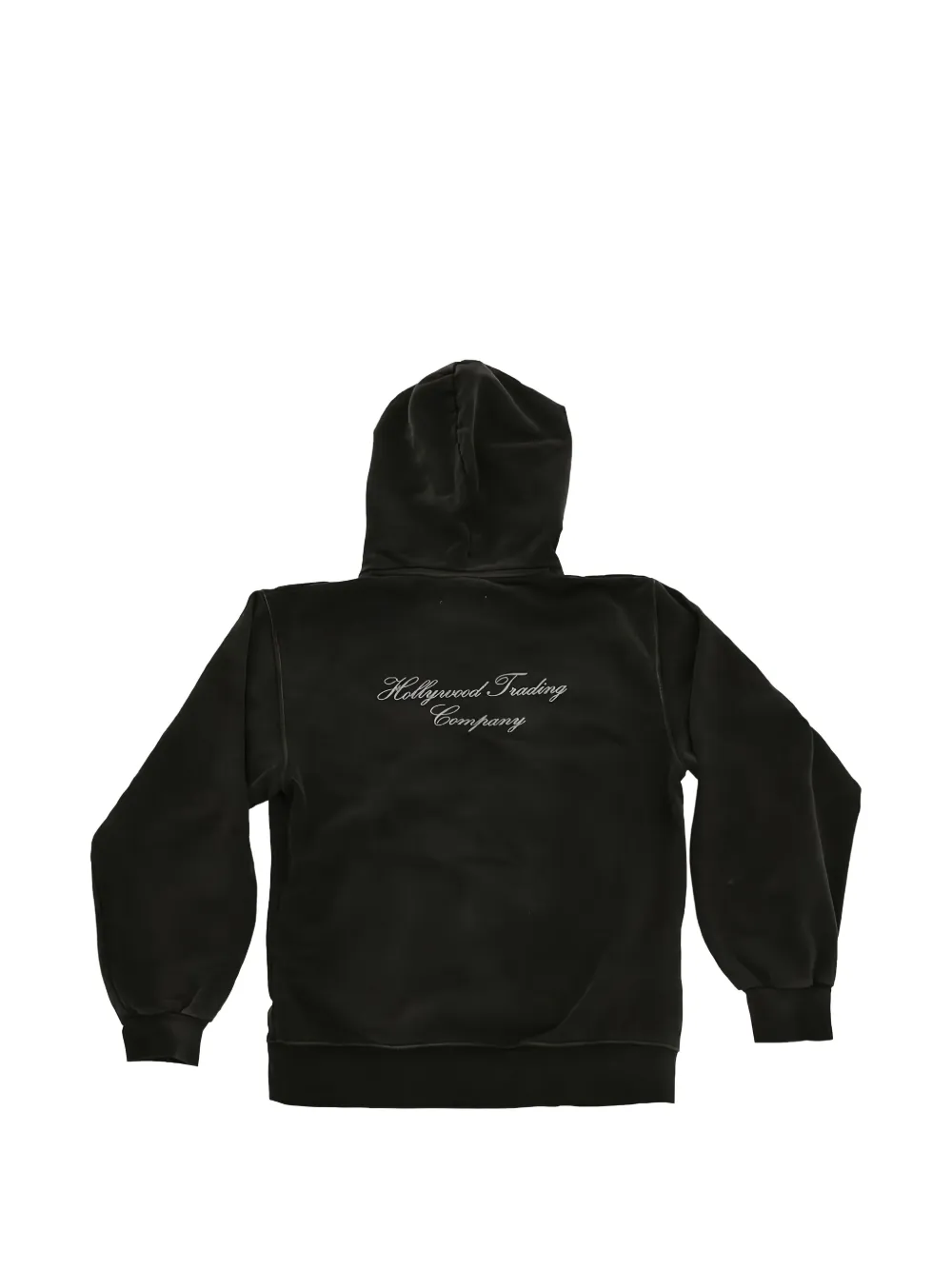 Htc Los Angeles Hoodie met logoprint en rits Zwart
