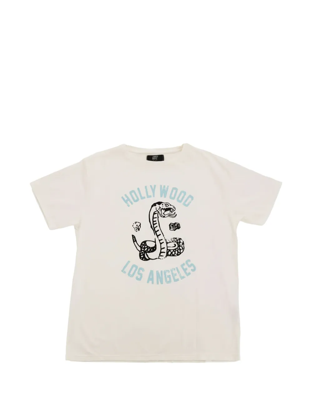 Htc Los Angeles American Snake graphic-print T-shirt - Bianco