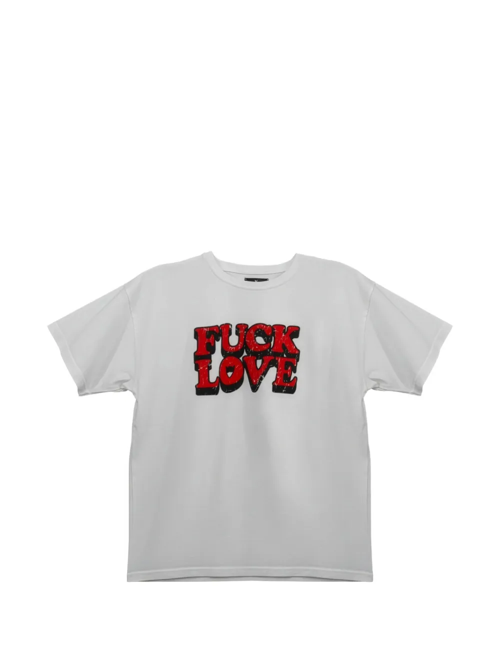 Htc Los Angeles Fuck Love graphic-print regular-fit T-shirt - Bianco