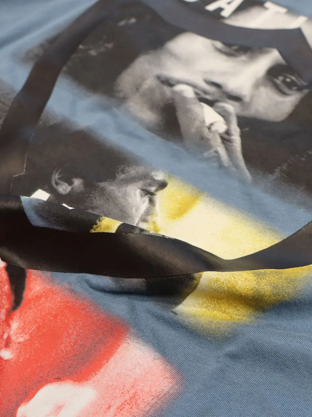 Htc Los Angeles T-shirt met print Blauw