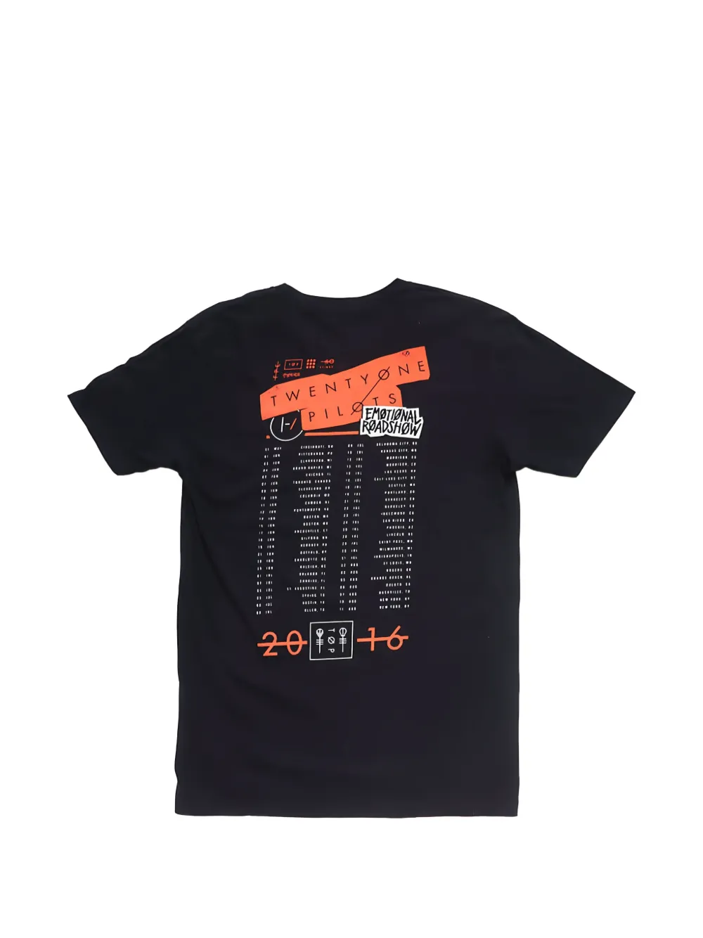 Htc Los Angeles 21 Pilots T-shirt met grafische print Zwart