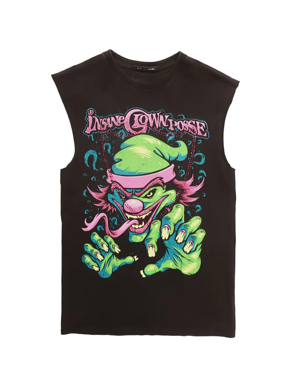 Htc Los Angeles Insane Clown Posse studded tank top - Nero