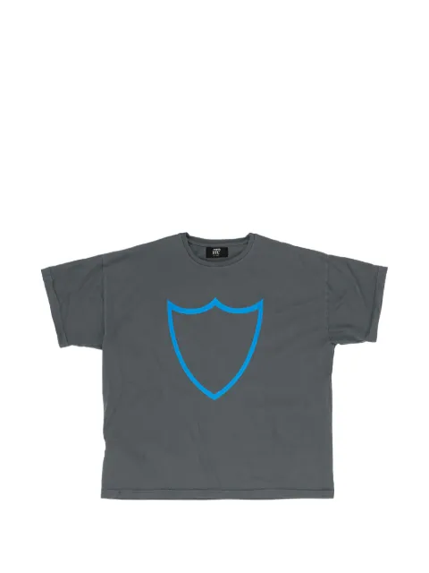 Htc Los Angeles shield-print boxy T-shirt