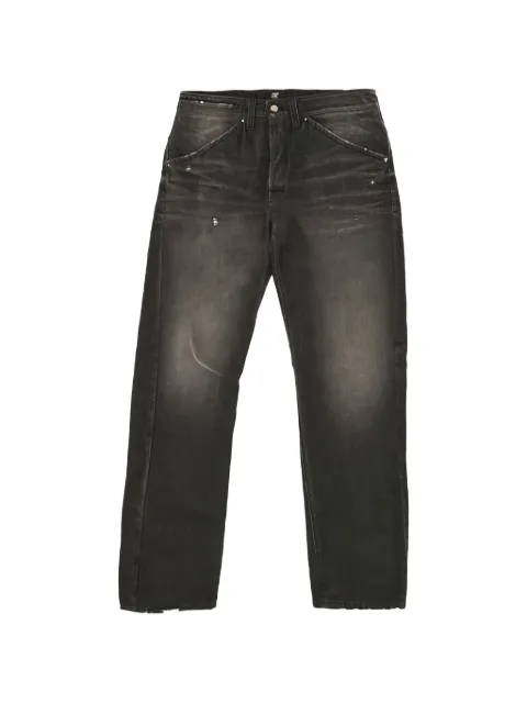 Htc Los Angeles Twisted faded distressed-effect jeans